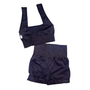 NEW Free People Movement Good Karma Top & Shorts set